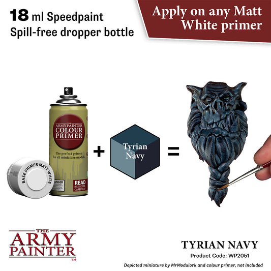 Warpaints Speedpaint 2.0: Tyrian Navy - 18ml