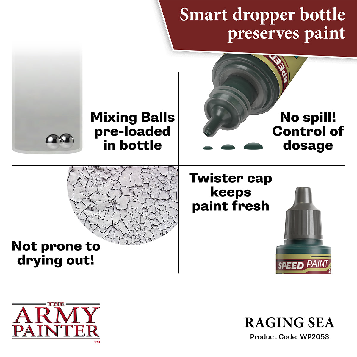 Warpaints Speedpaint 2.0: Raging Sea - 18ml
