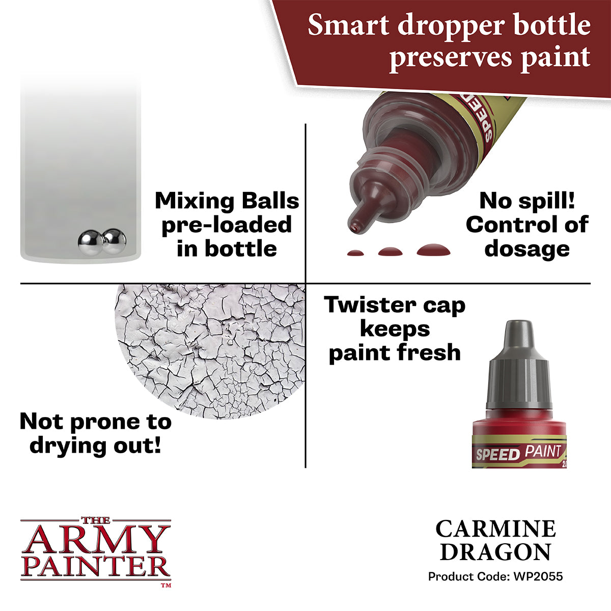 Warpaints Speedpaint 2.0: Carmine Dragon - 18ml