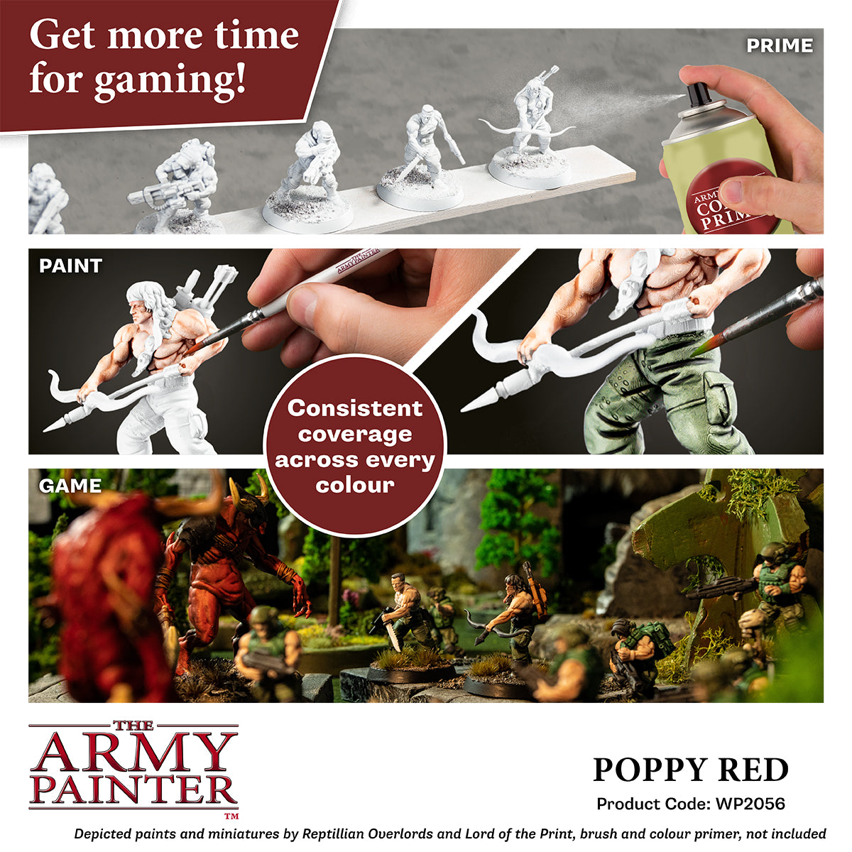 Warpaints Speedpaint 2.0: Poppy Red - 18ml