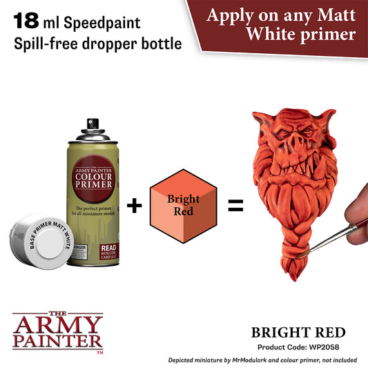 Warpaints Speedpaint 2.0: Bright Red - 18ml