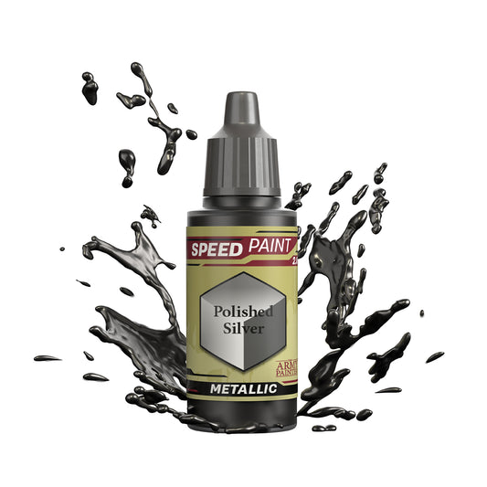 Warpaints Speedpaint 2.0: Polished Silver - 18ml