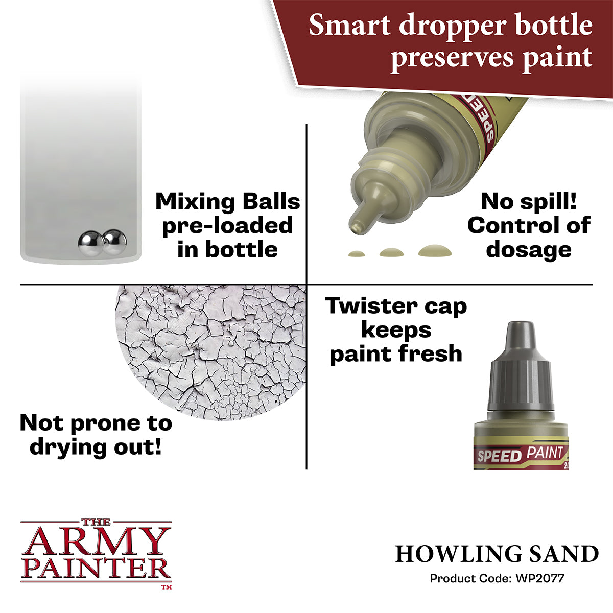 Warpaints Speedpaint 2.0: Howling Sand - 18ml