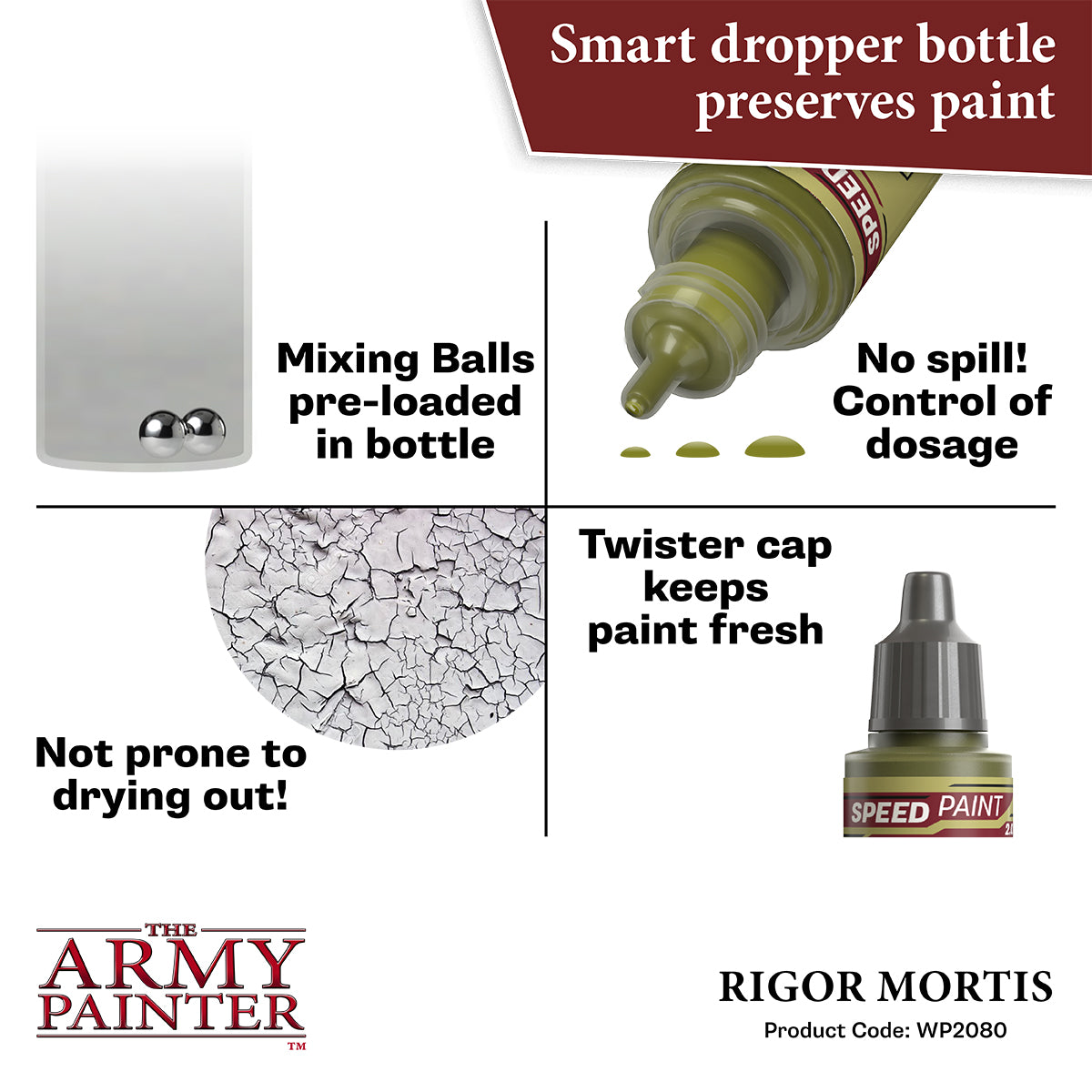 Warpaints Speedpaint 2.0: Rigor Mortis - 18ml