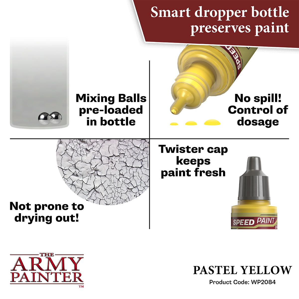 Warpaints Speedpaint 2.0: Pastel Yellow - 18ml