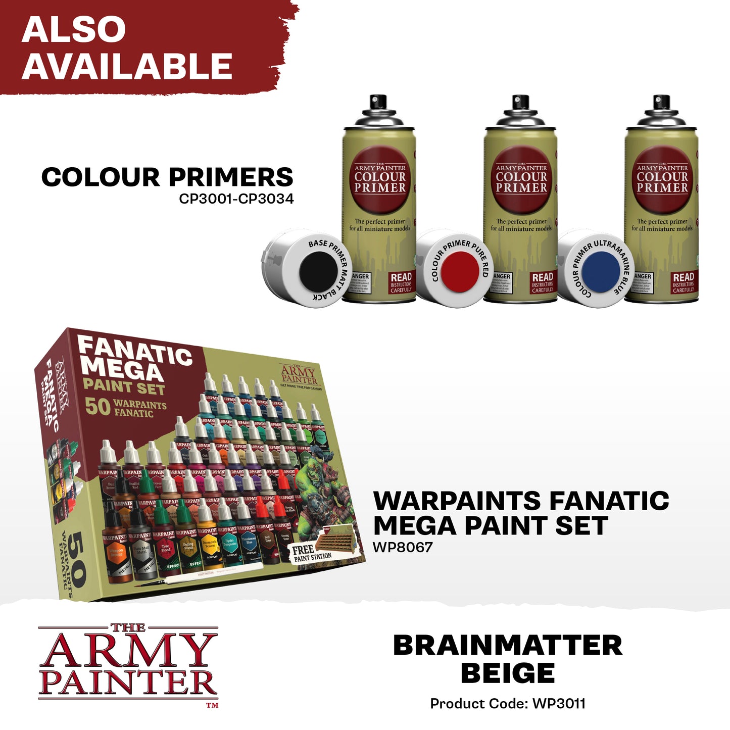 Warpaints Fanatic: Brainmatter Beige - 18ml