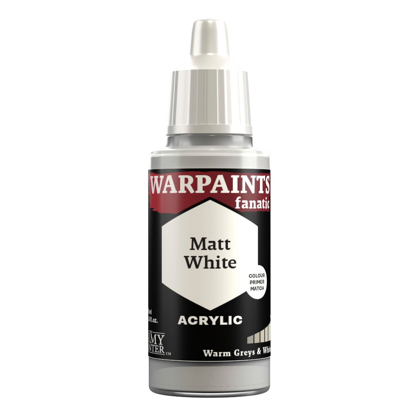 Warpaints Fanatic: Matt White - 18ml
