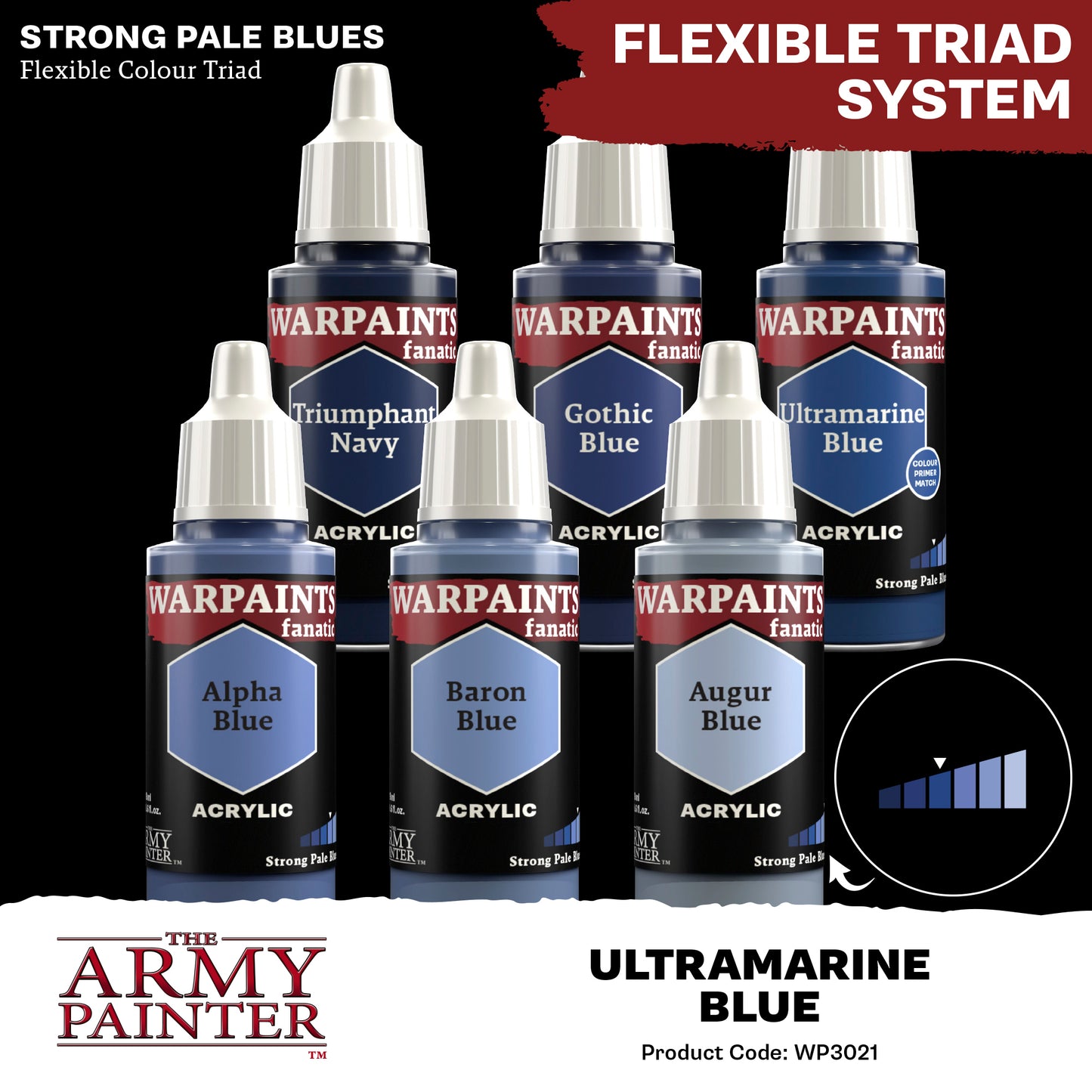 Warpaints Fanatic: Ultramarine Blue - 18ml