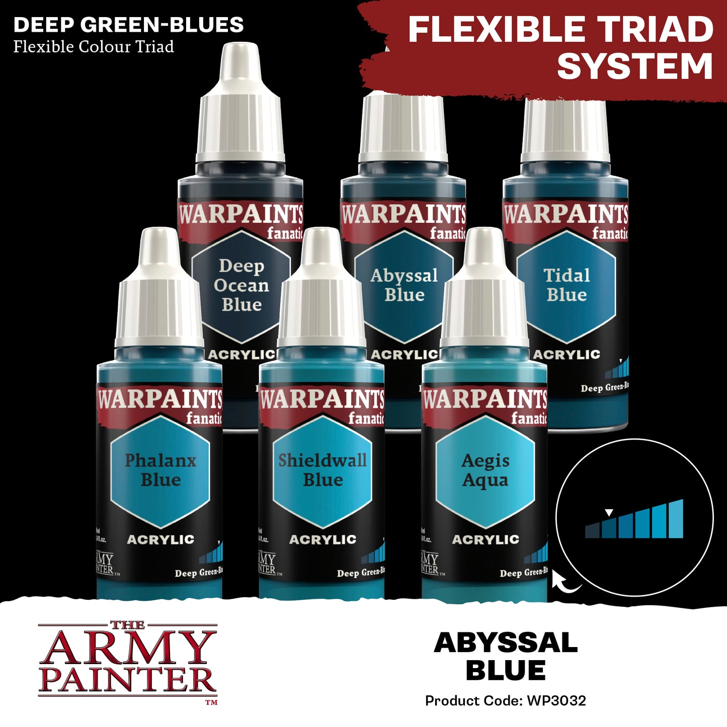 Warpaints Fanatic: Abyssal Blue - 18ml