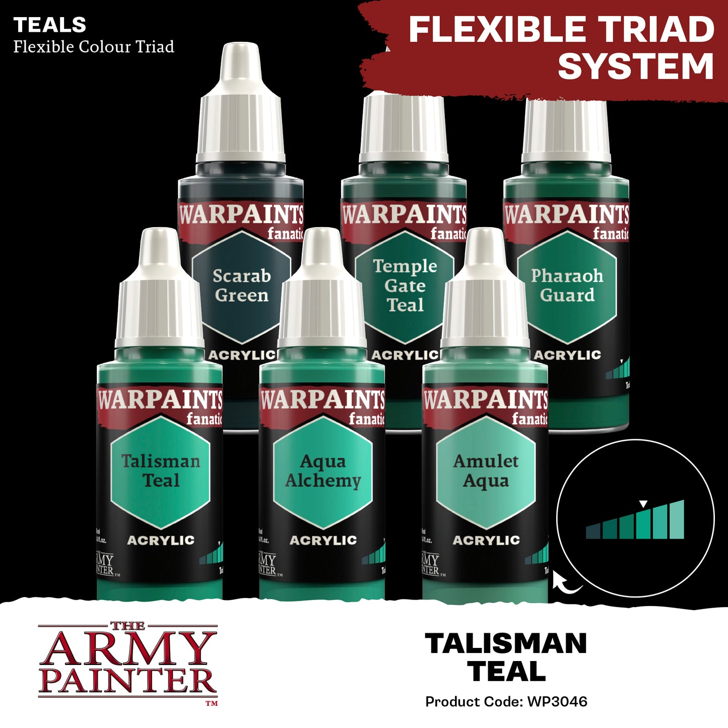 Warpaints Fanatic: Talisman Teal - 18ml