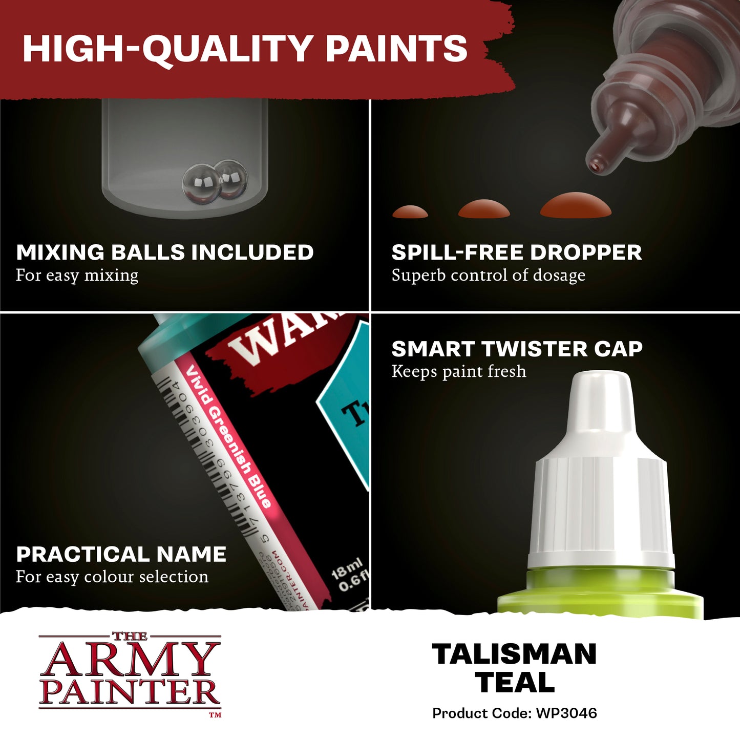 Warpaints Fanatic: Talisman Teal - 18ml