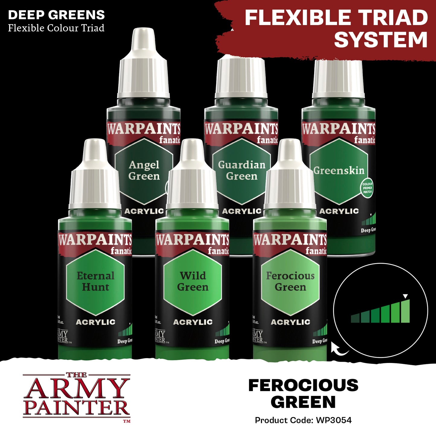Warpaints Fanatic: Ferocious Green - 18ml