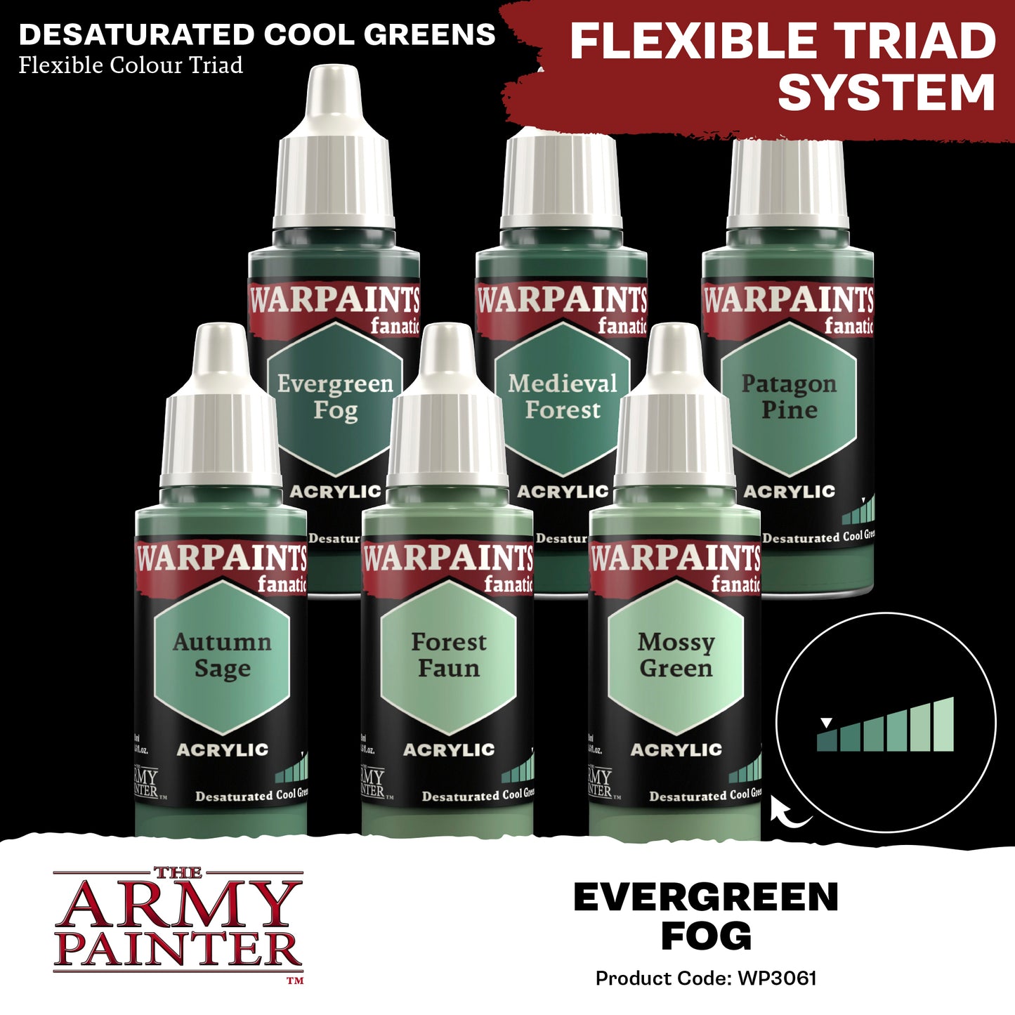 Warpaints Fanatic: Evergreen Fog - 18ml