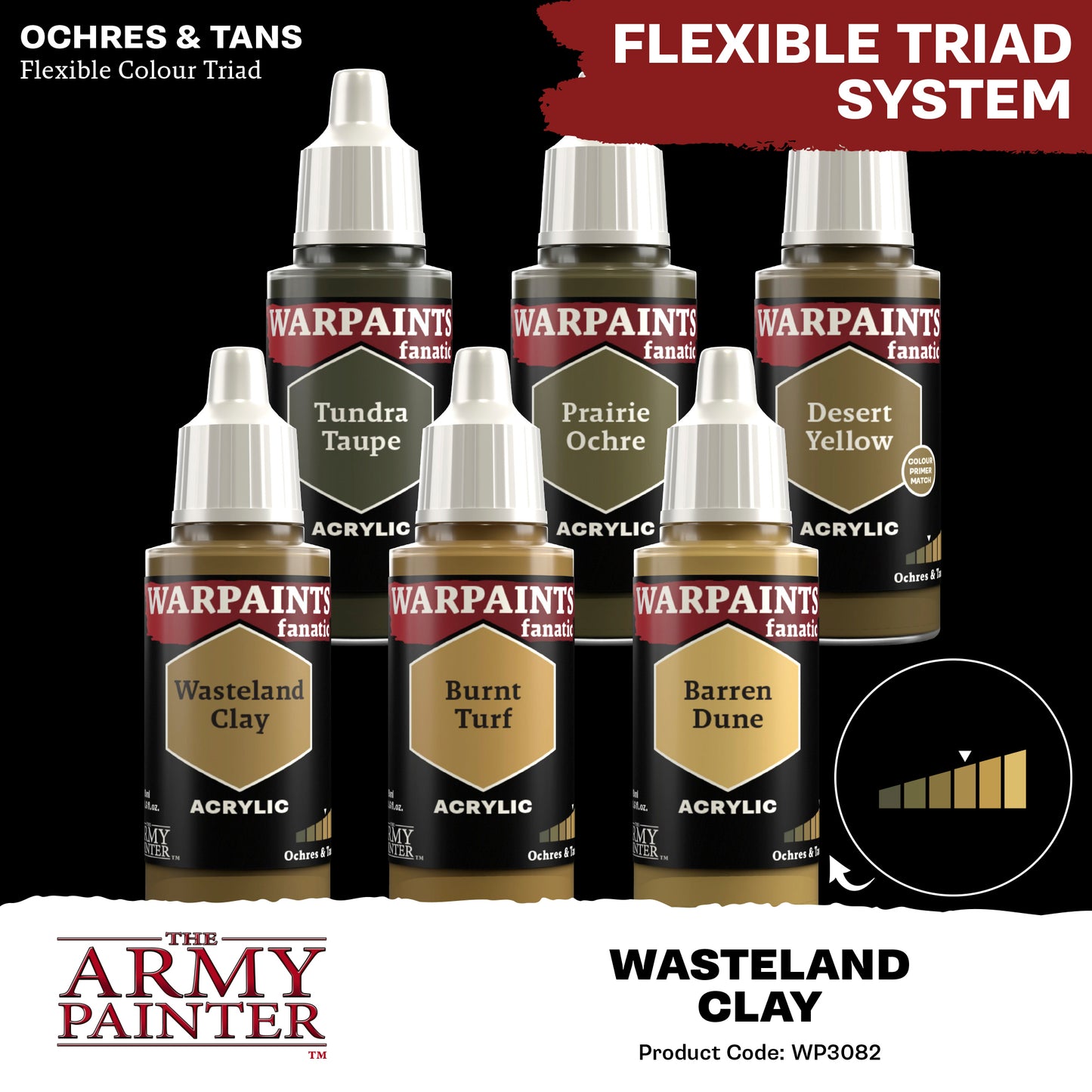 Warpaints Fanatic: Wasteland Clay - 18ml