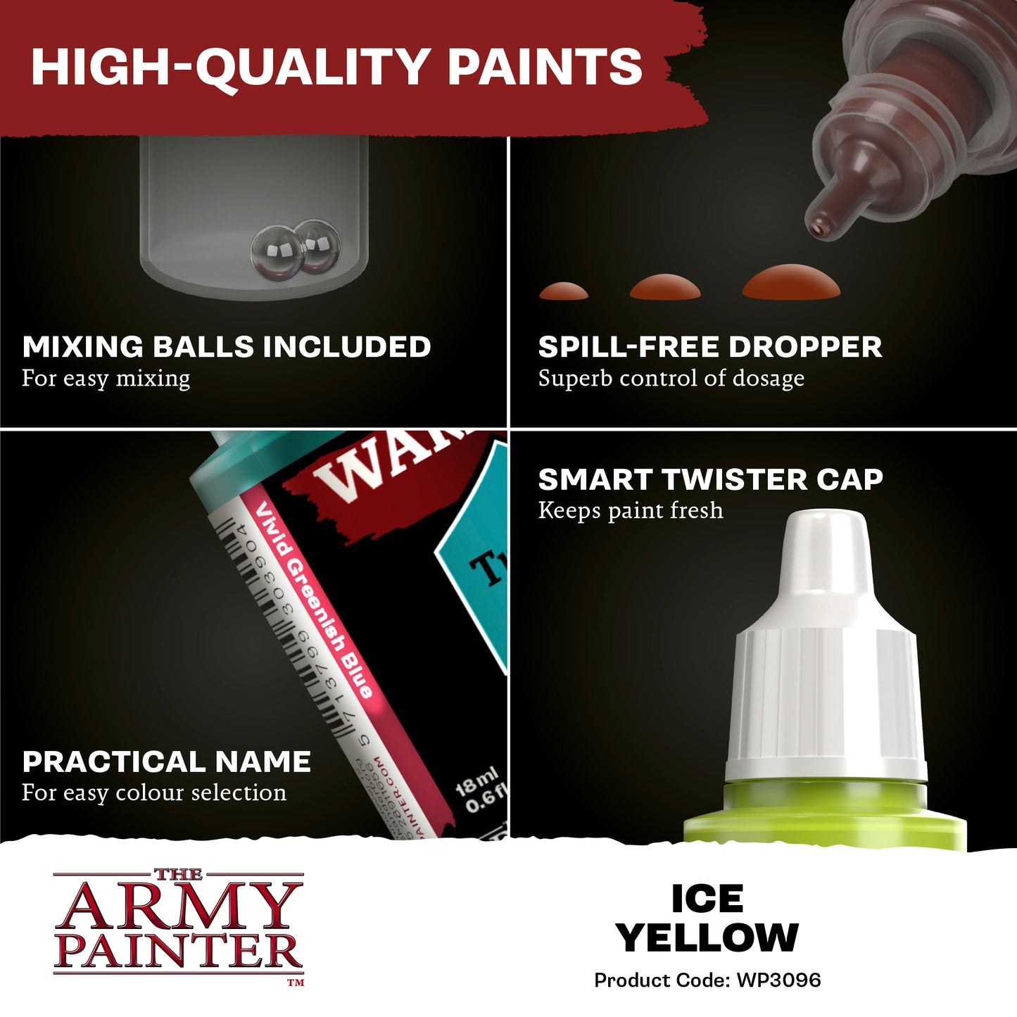 Warpaints Fanatic: Ice Yellow - 18ml