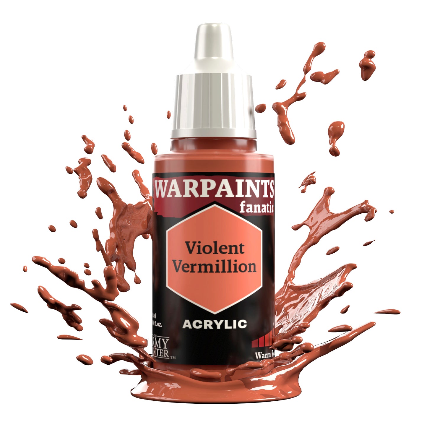 Warpaints Fanatic: Violent Vermillion - 18ml