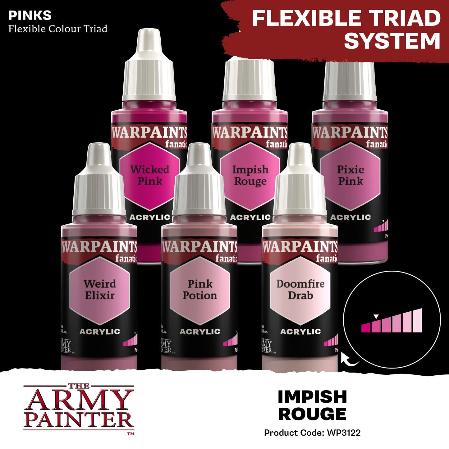 Warpaints Fanatic: Impish Rouge - 18ml