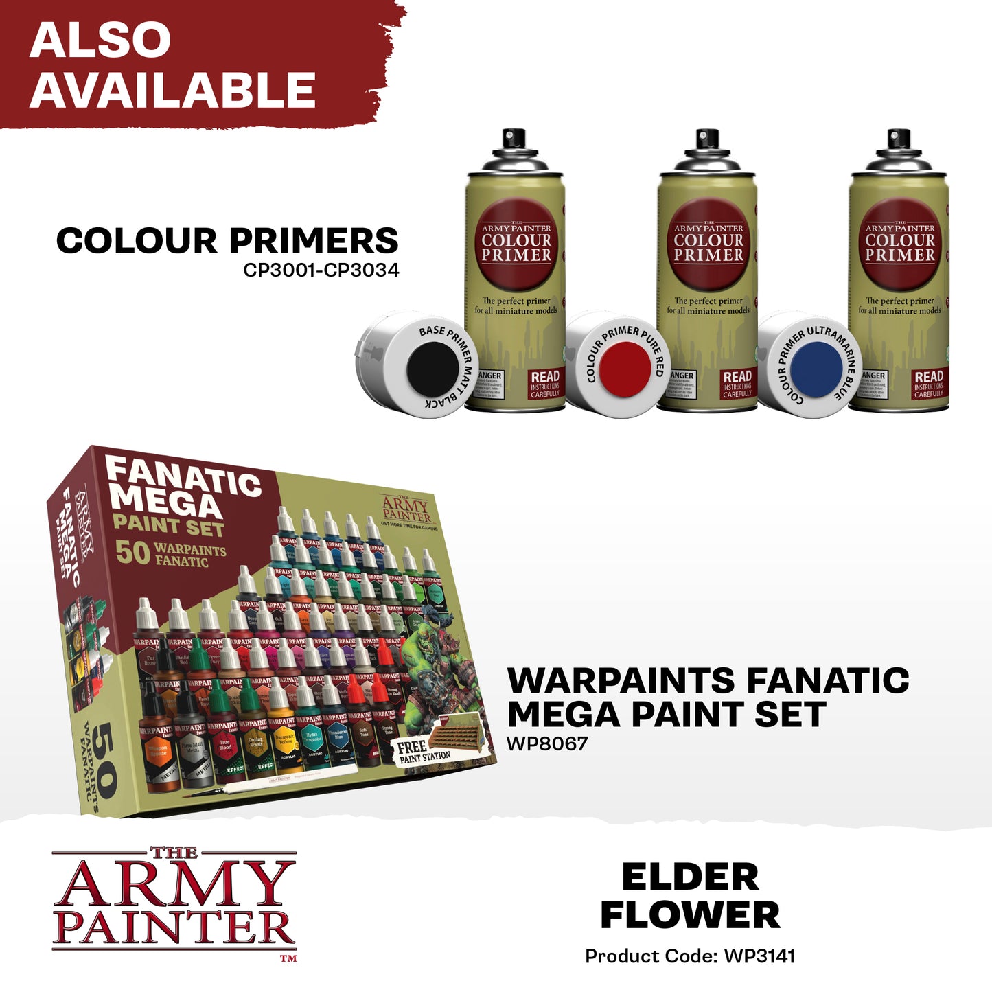 Warpaints Fanatic: Elder Flower - 18ml