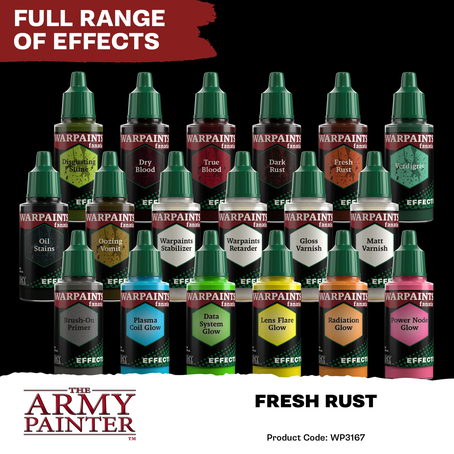 Warpaints Fanatic Effects: Fresh Rust - 18ml