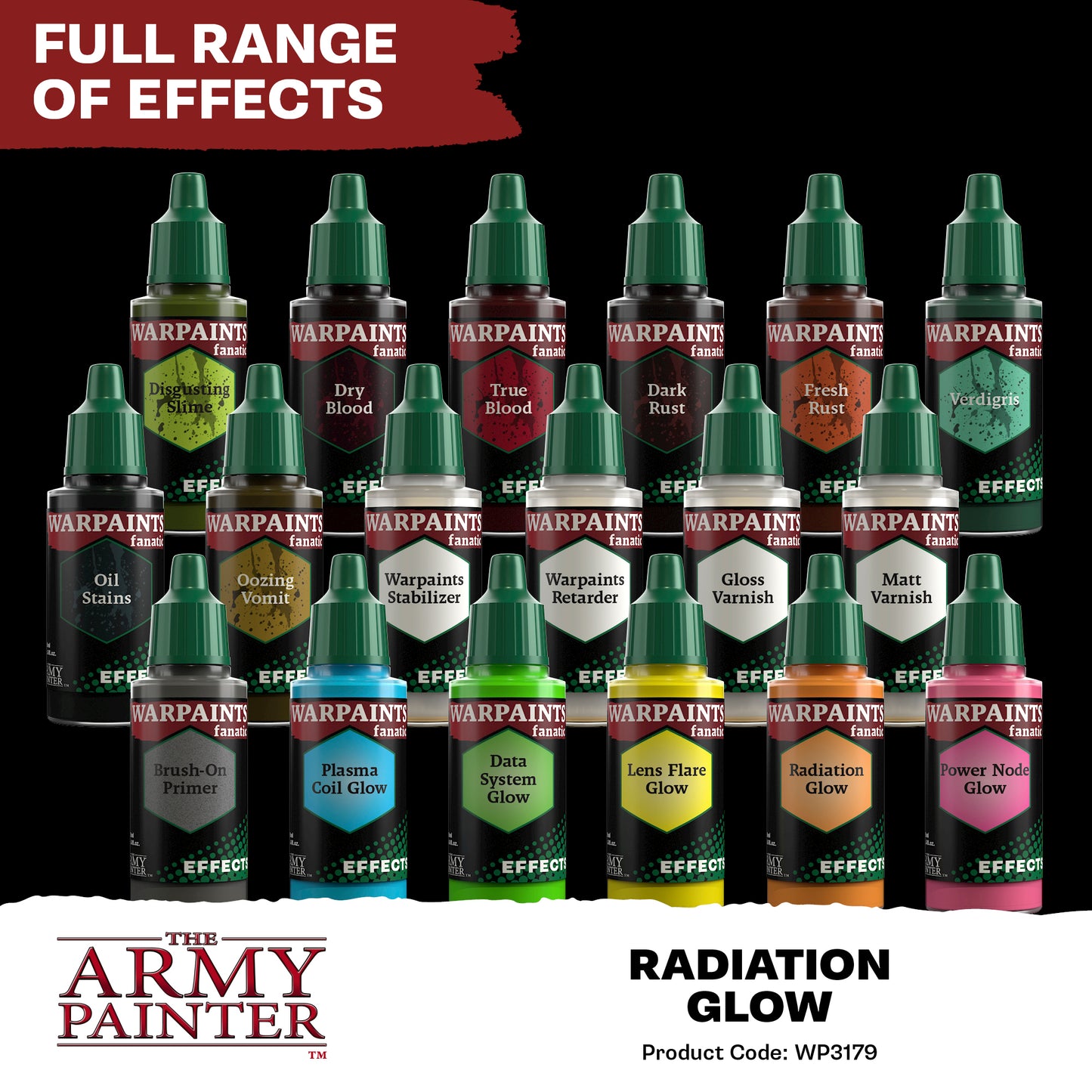 Warpaints Fanatic Effects: Radiation Glow - 18ml