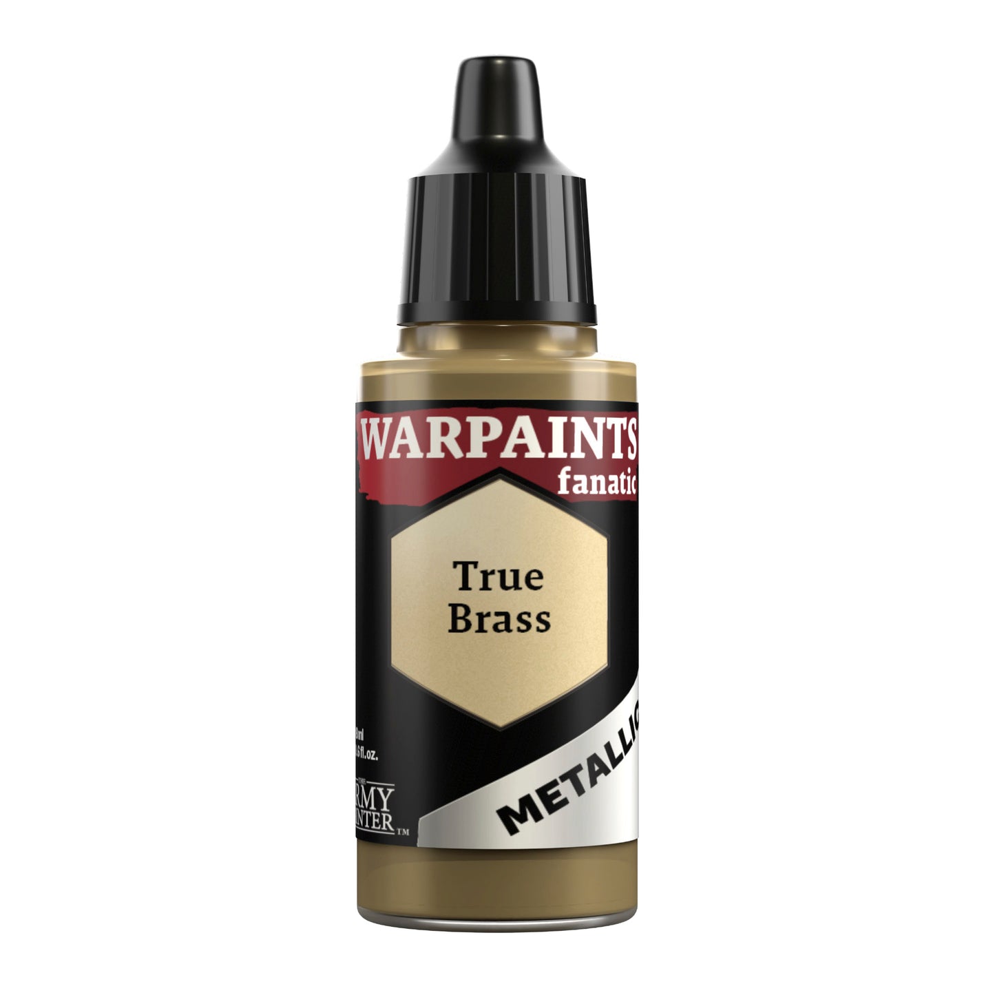 Warpaints Fanatic Metallics: True Brass - 18ml