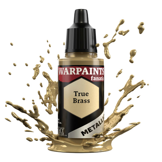 Warpaints Fanatic Metallics: True Brass - 18ml