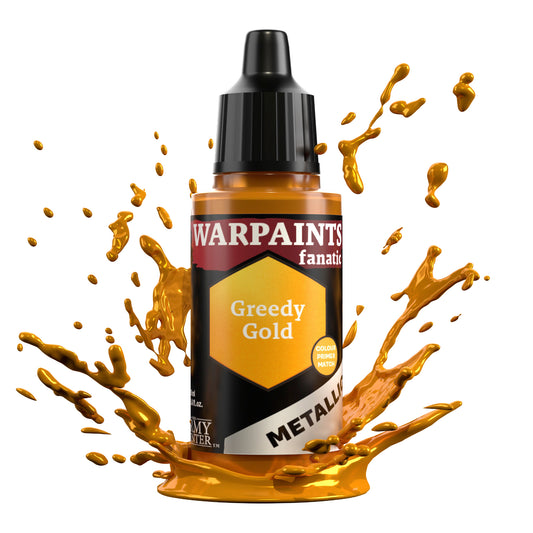 Warpaints Fanatic Metallics: Greedy Gold - 18ml