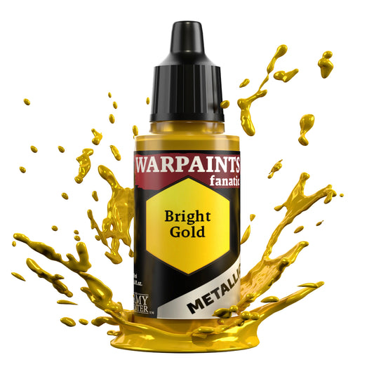 Warpaints Fanatic Metallics: Bright Gold - 18ml