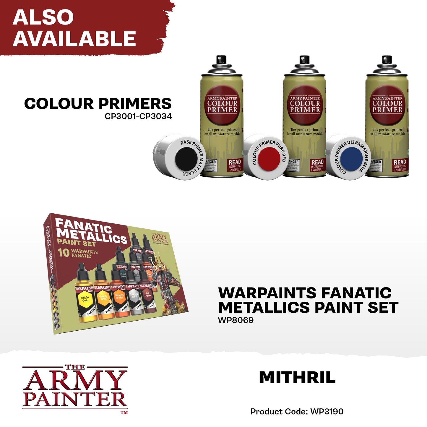 Warpaints Fanatic Metallics: Mithril - 18ml