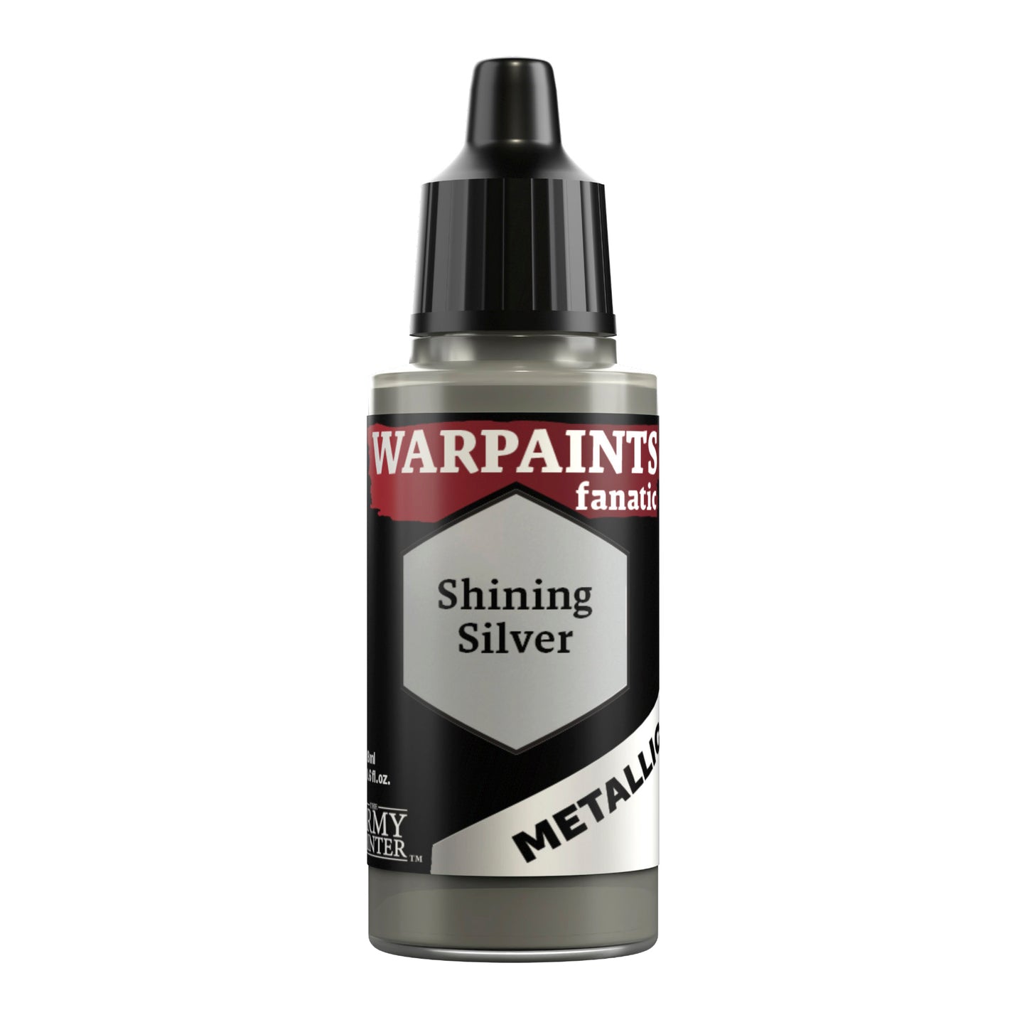 Warpaints Fanatic Metallics: Shining Silver - 18ml