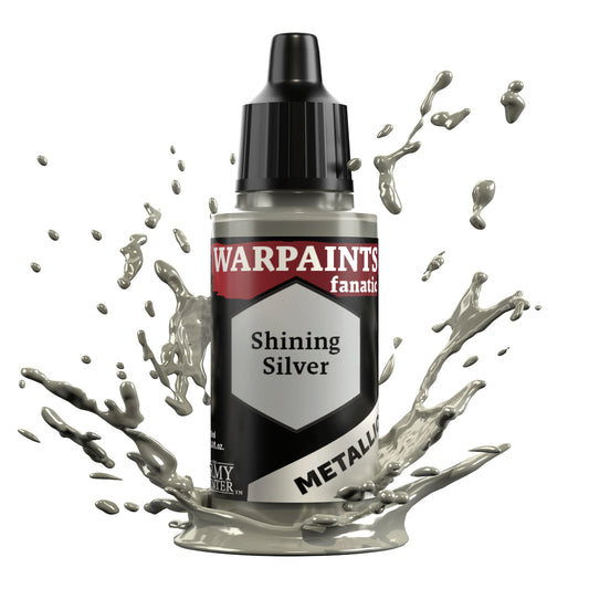 Warpaints Fanatic Metallics: Shining Silver - 18ml