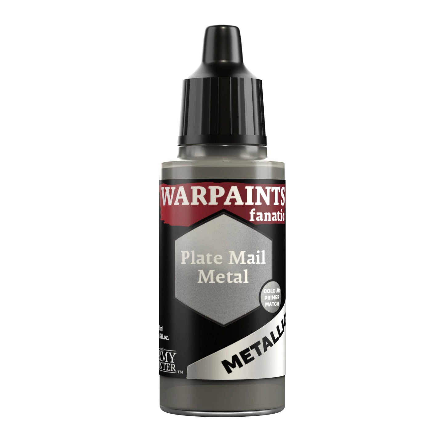 Warpaints Fanatic Metallics: Plate Mail Metal - 18ml