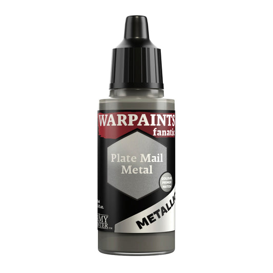 Warpaints Fanatic Metallics: Plate Mail Metal - 18ml