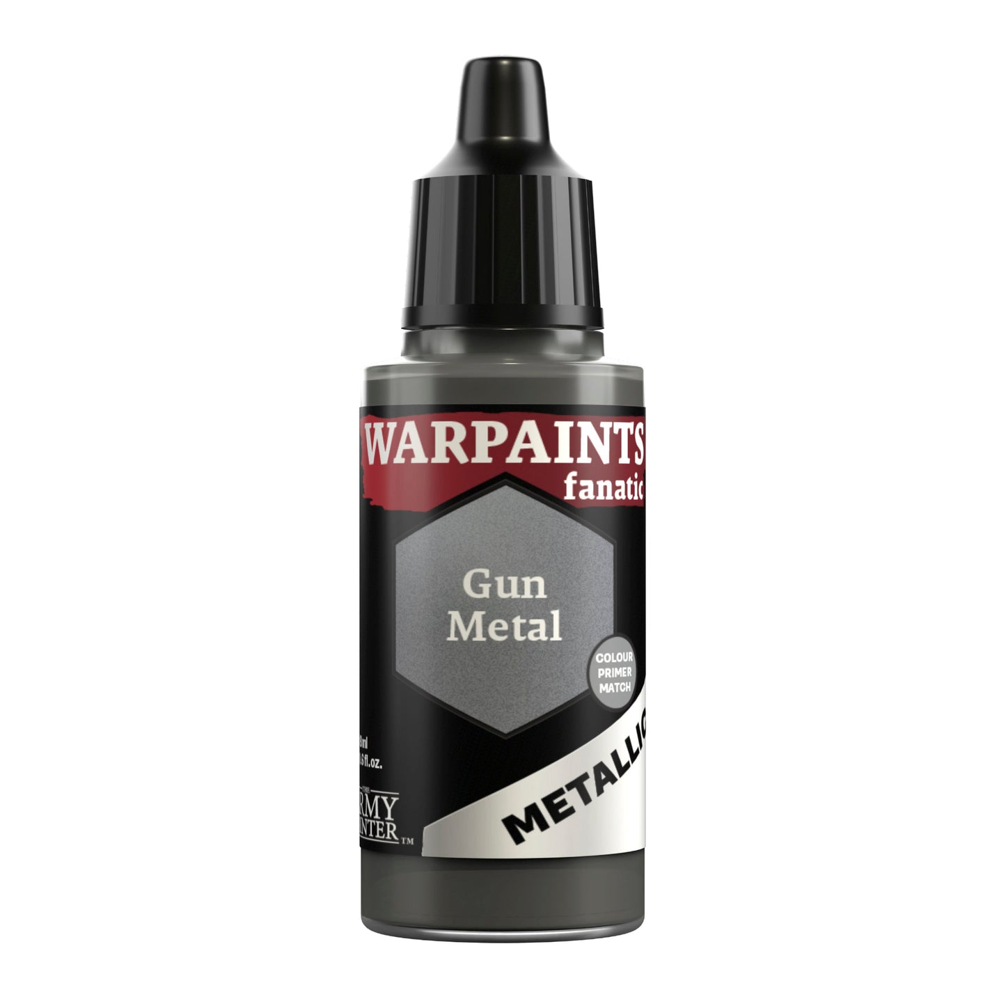 Warpaints Fanatic Metallics: Gun Metal - 18ml