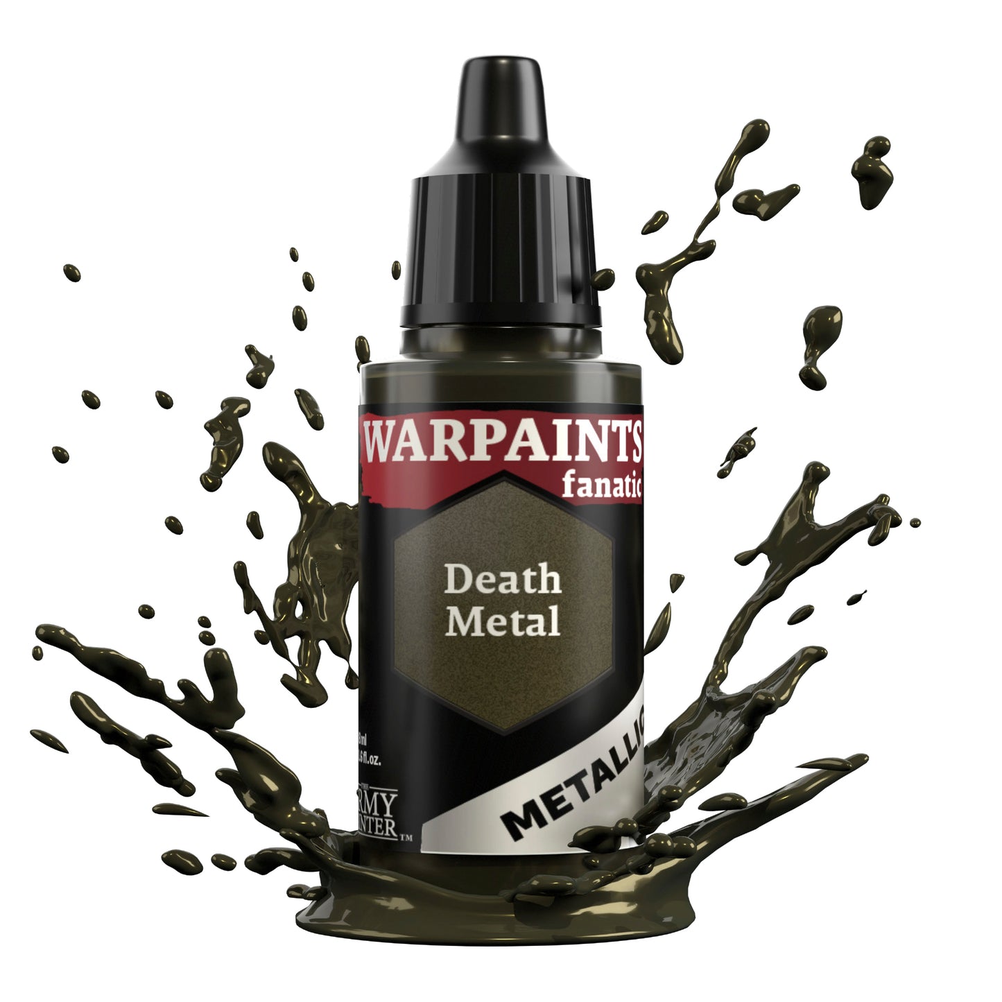 Warpaints Fanatic Metallics: Death Metal - 18ml