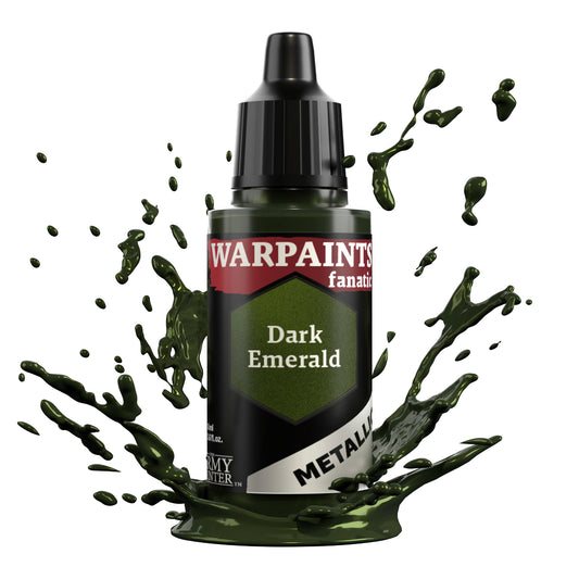 Warpaints Fanatic Metallics: Dark Emerald - 18ml
