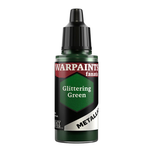 Warpaints Fanatic Metallics: Glittering Green - 18ml