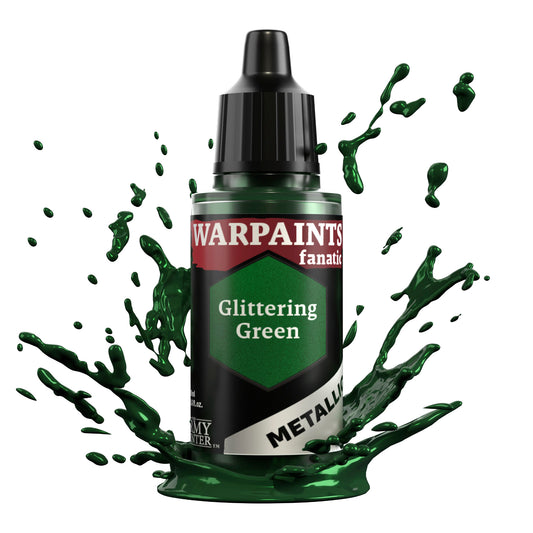 Warpaints Fanatic Metallics: Glittering Green - 18ml