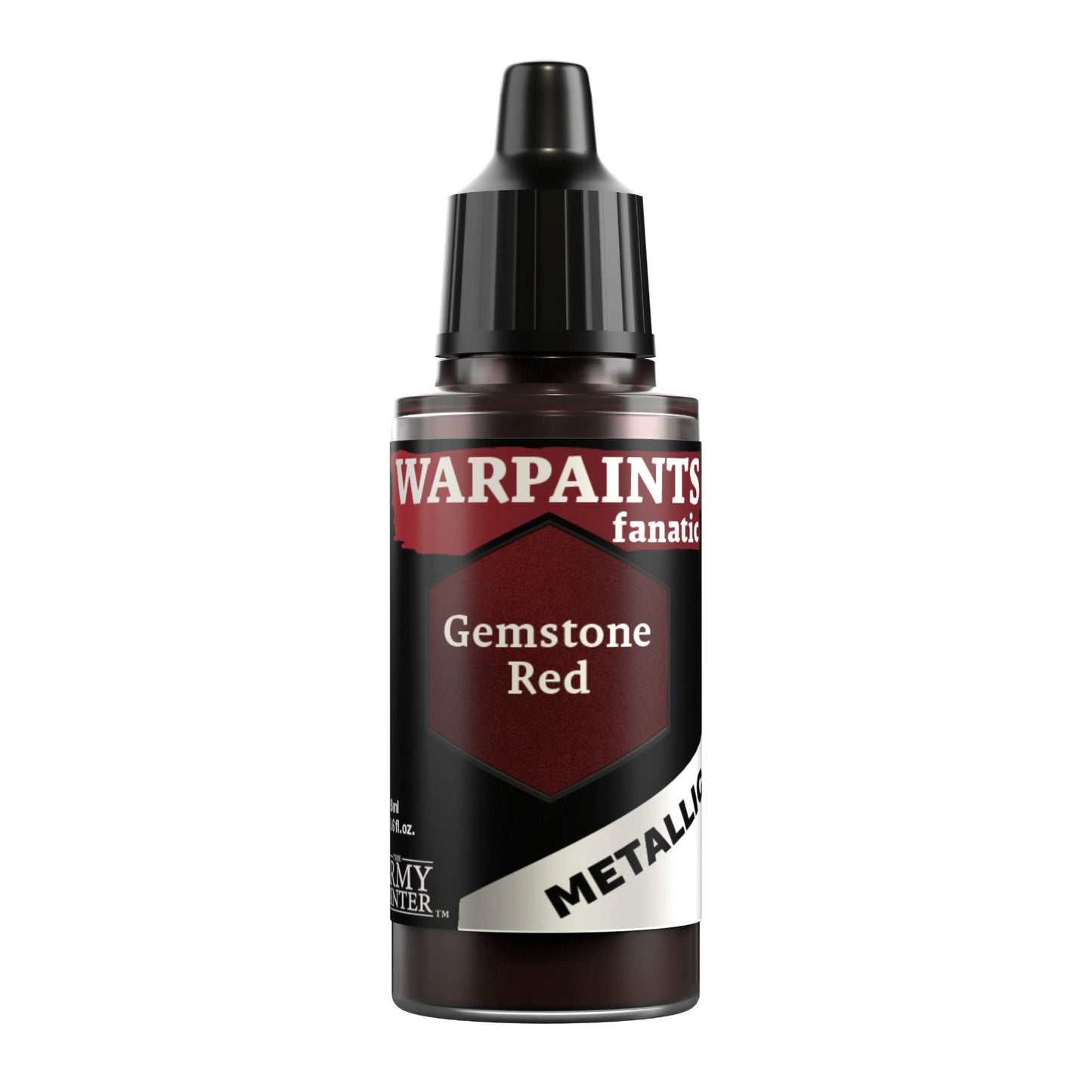 Warpaints Fanatic Metallics: Gemstone Red - 18ml