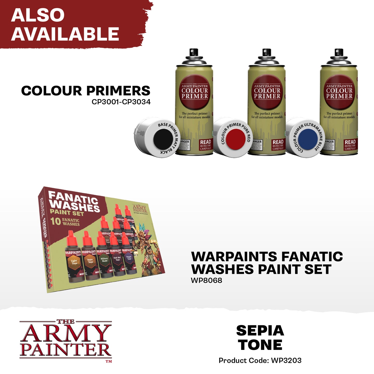 Warpaints Fanatic Wash: Sepia Tone - 18ml