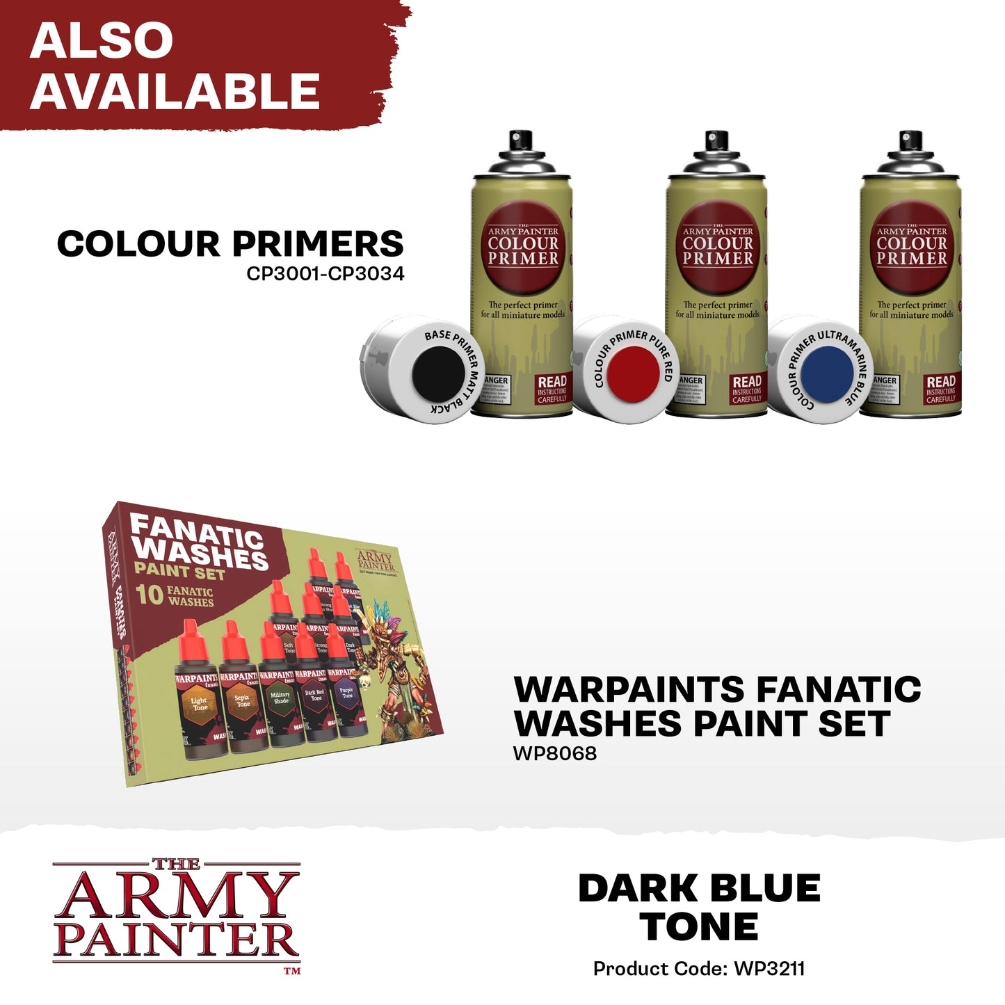 Warpaints Fanatic Wash: Dark Blue Tone - 18ml