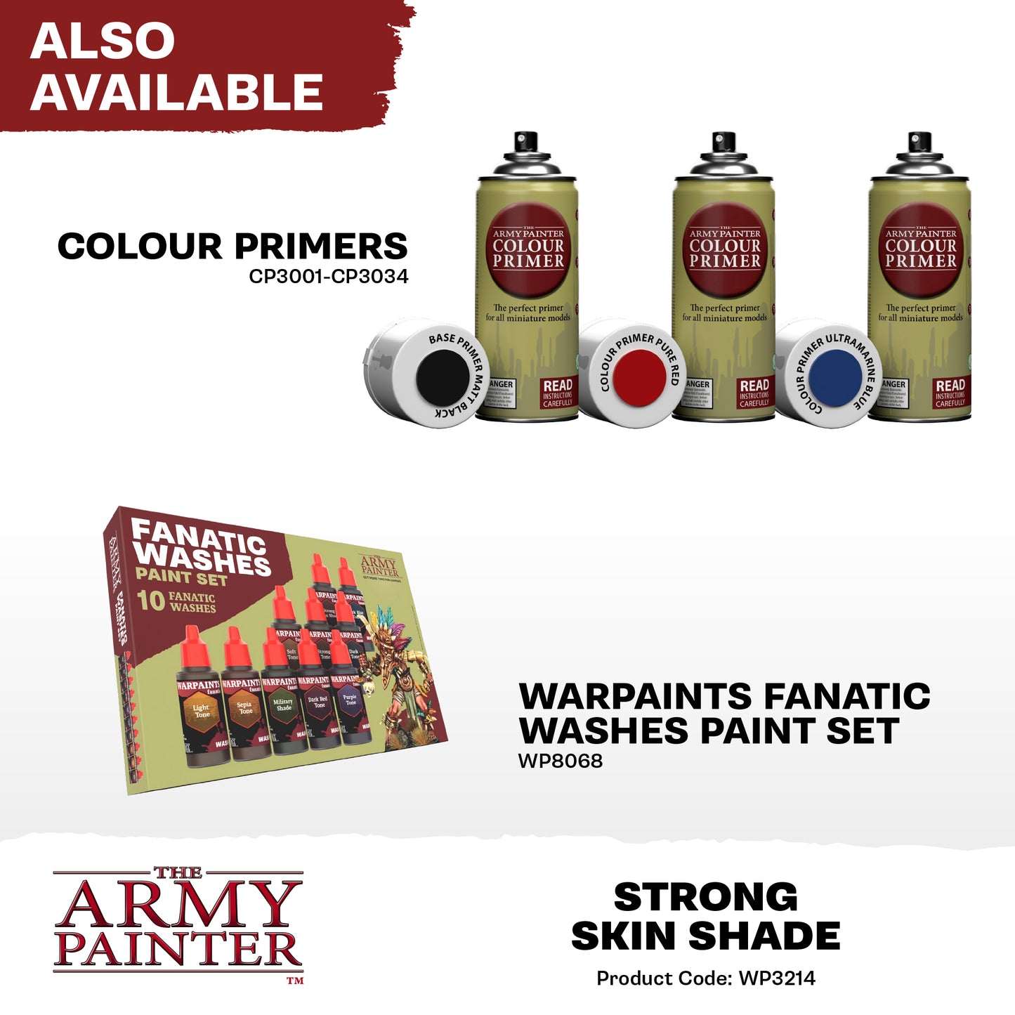 Warpaints Fanatic Wash: Strong Skin Tone - 18ml