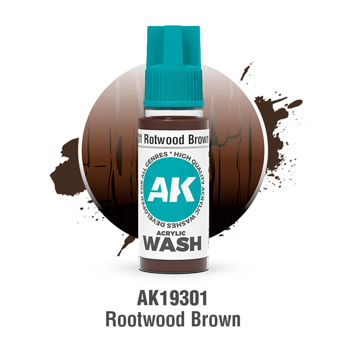AK Gen3 - Rotwood Brown Wash