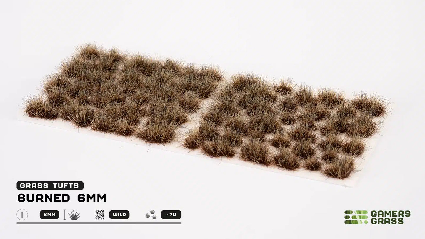 GamersGrass Burned Tufts 6mm - Wild