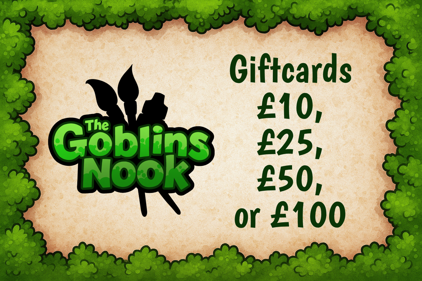The Goblins Nook Giftcards