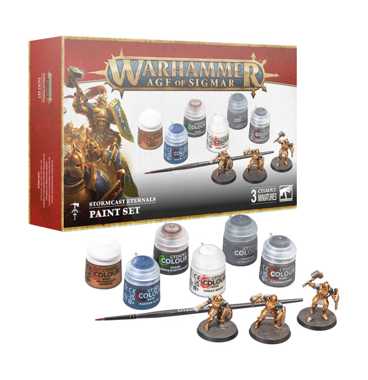 Age of Sigmar: Stormcast Eterals + Paint Set