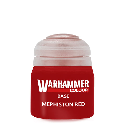 Warhammer Colour - Base: Mephiston Red