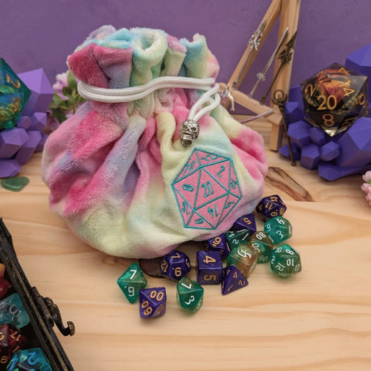Large Dice Sacks - Rainbow