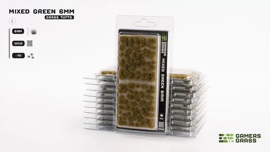 GamersGrass Mixed Green 6mm - Wild