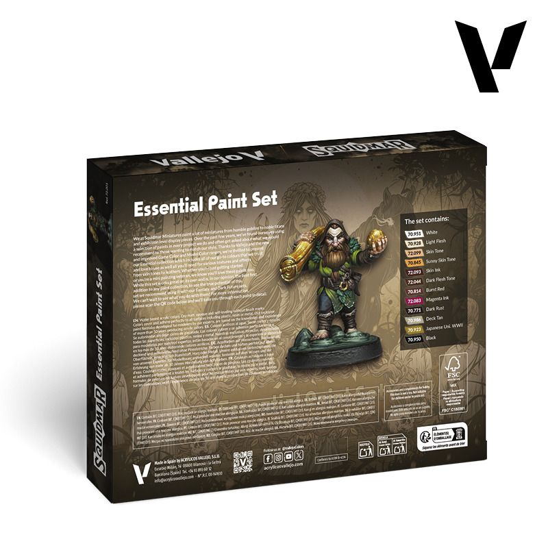 Squidmar Essential Paint Set